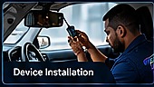 Vehicle device installation